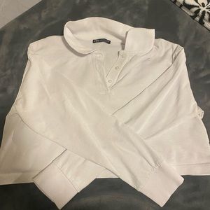 Zara collard shirt